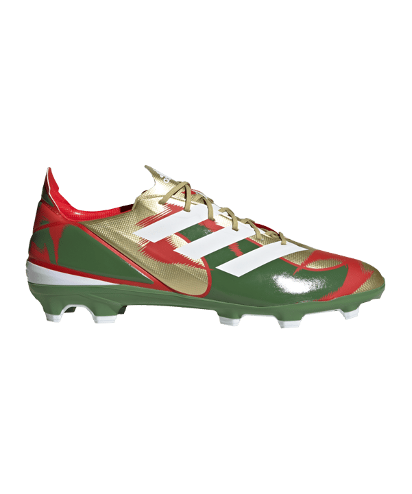 adidas Gamemode Iconic Footballs FG Grün Gold - gruen