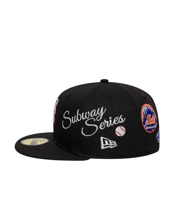 New Era Img Subway Series 59Fifty Neymetco Cap Schwarz - schwarz