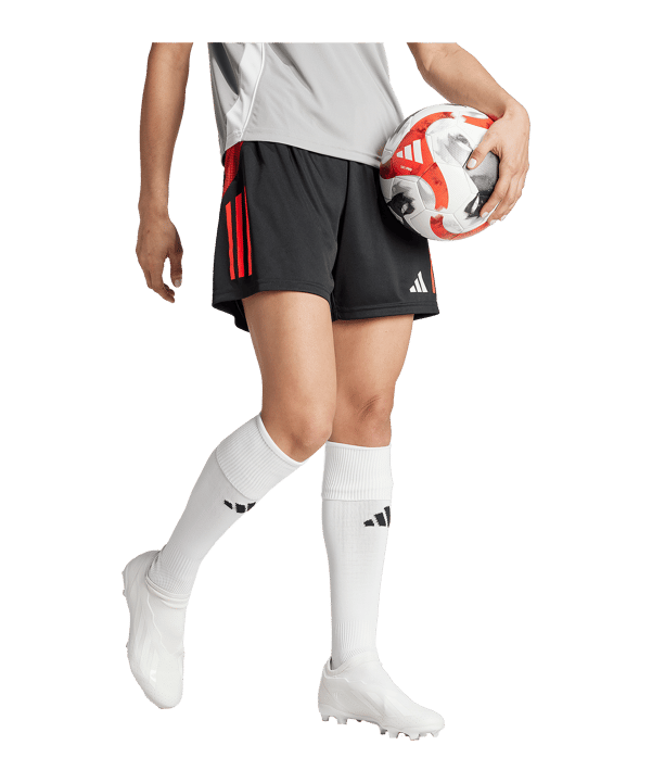 adidas Tiro 24 Short Damen Schwarz - schwarz