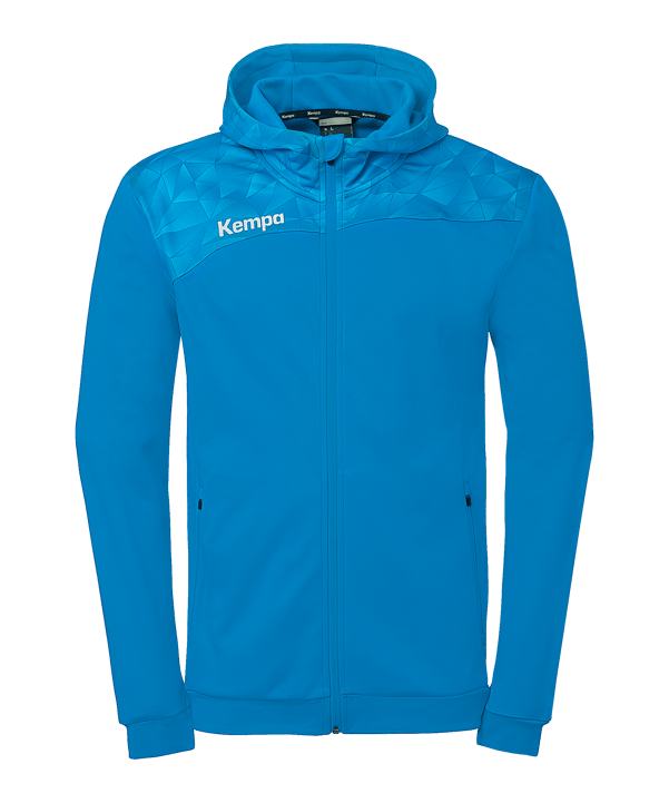 Kempa Athletics 29 Jas met capuchon Blauw K50 - blauw