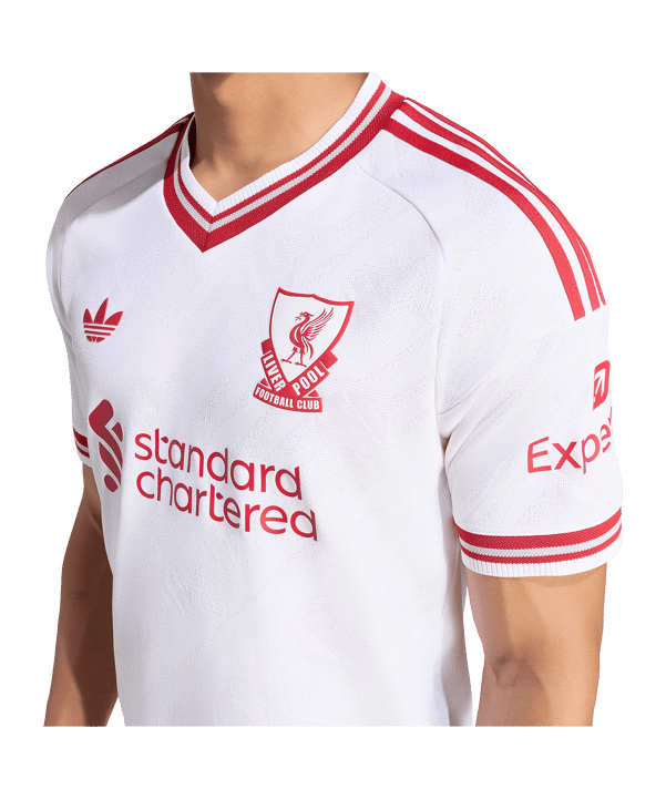 adidas FC Liverpool Authentic Maglietta Away 2026/2027 Bianco - bianco