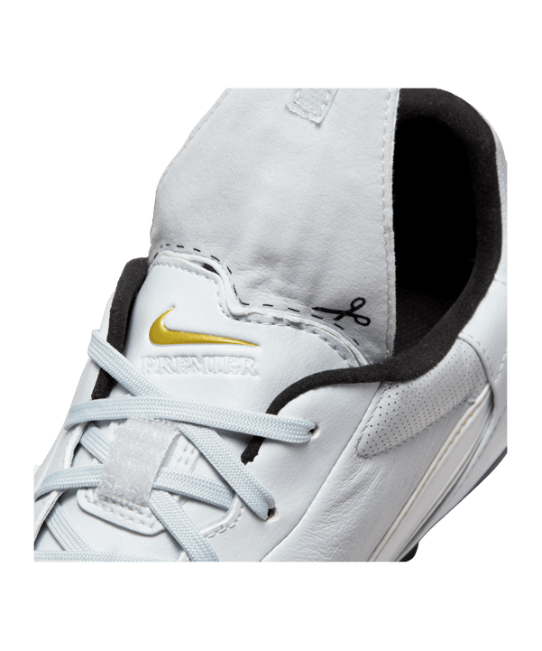 Nike Premier III SG-Pro AC Grau Weiss Schwarz F011 - grau