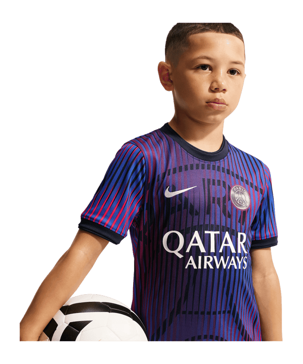 Nike FC Paris Saint-Germain Prematch T-shirt 2026/2027 Kinderen Blauw K420 - blauw