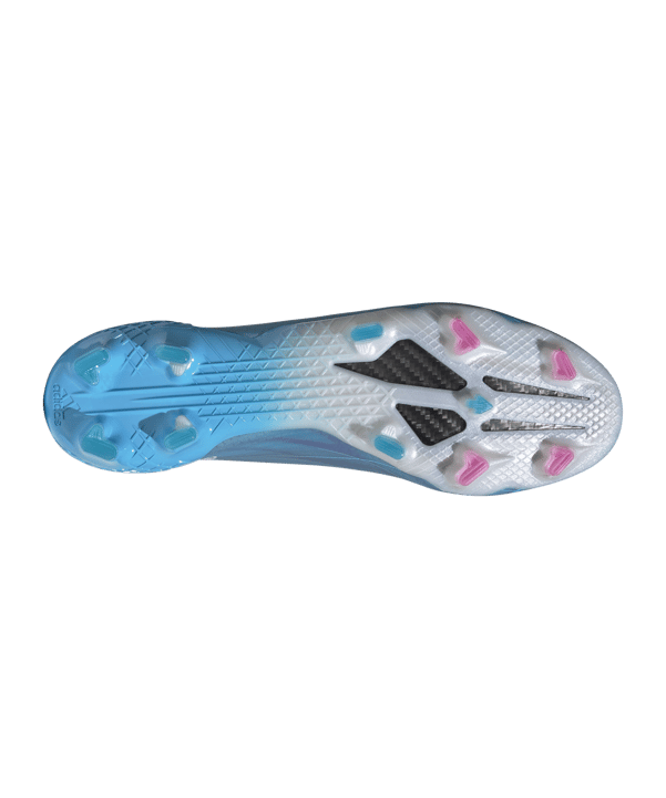 adidas X SPEEDFLOW.1 FG Sapphire Edge Blau Pink Weiss - blau