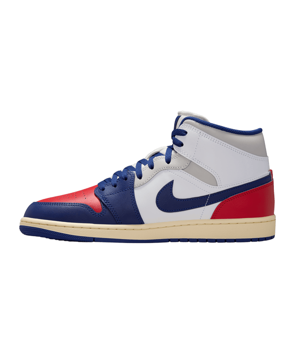 Nike Air Jordan 1 Mid Weiß F102 - weiss