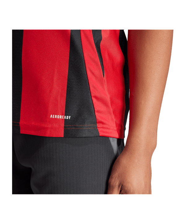 adidas Striped 24 Trikot Rot Schwarz - rot