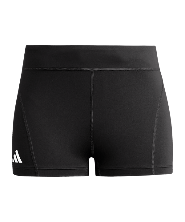 adidas Adizero Essentials Laufshort Damen Schwarz - schwarz