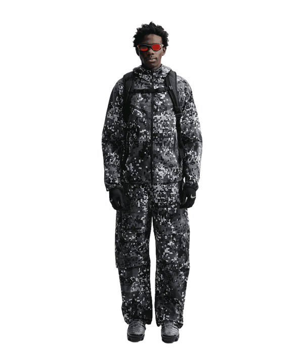 Nike Tech Woven Windrunner Giacca Grigio C077 - grigio