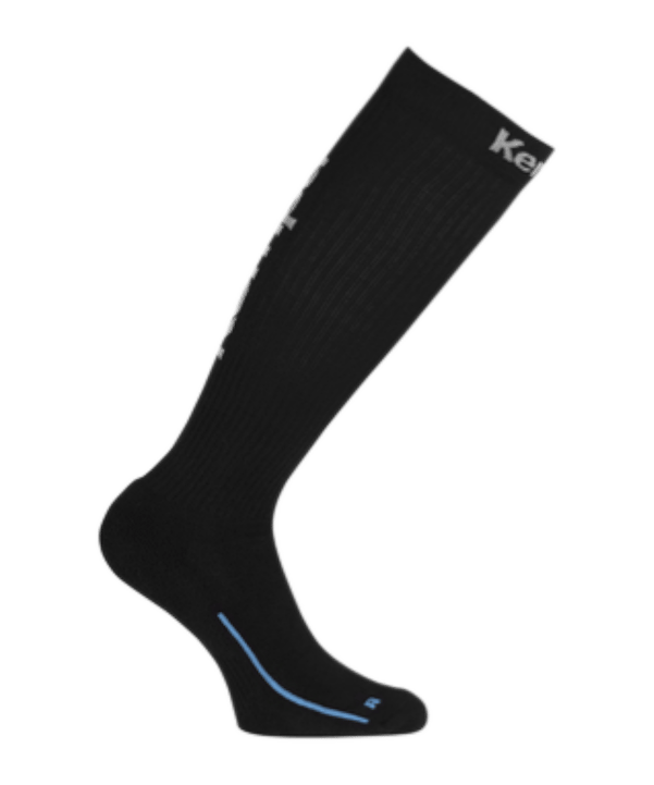 Kempa Socken lang Schwarz Weiss F06 - schwarz