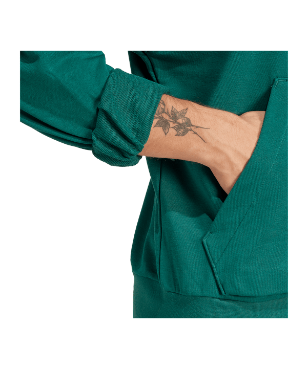 adidas Sportswear Essentials Feelcozy French Terry Hoody Grün - gruen