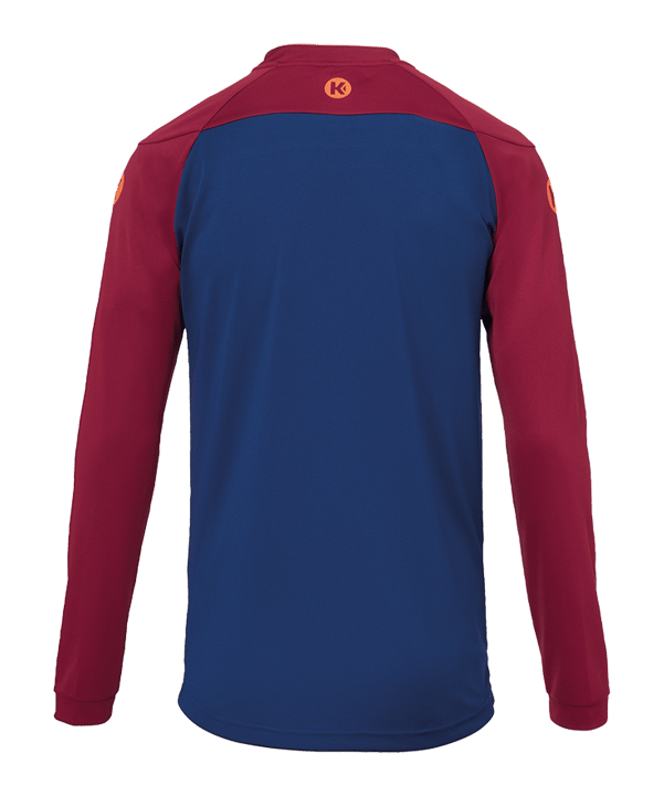 Kempa Prime Shirt langarm Blau Rot F11 - blau