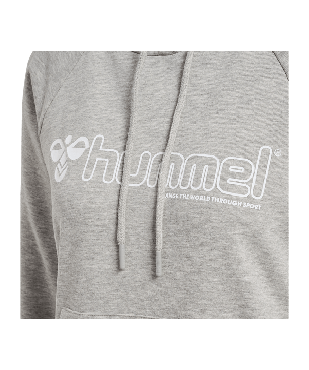 Hummel hmlNONI 2.0 Hoody Damen Grau F2006 - grau