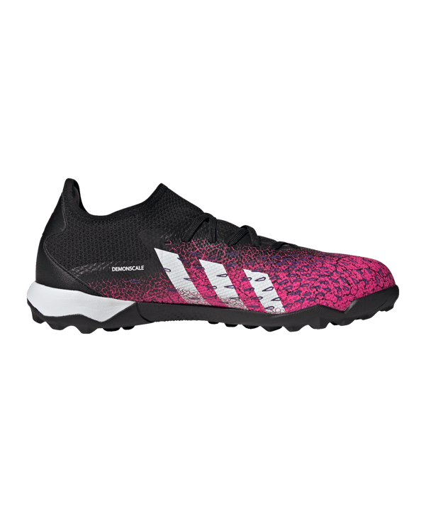 adidas Predator FREAK.3 L TF Superspectral Schwarz Weiss Pink - schwarz