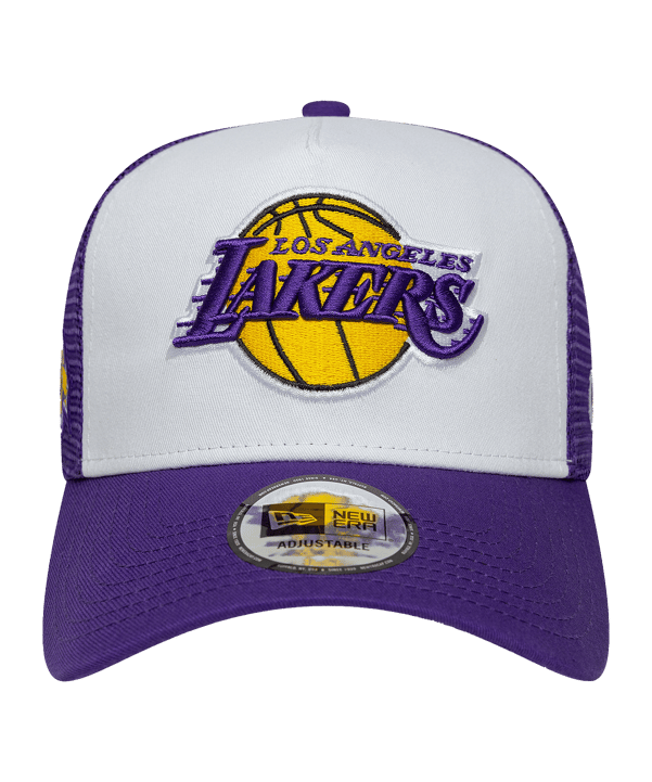 New Era NBA Side Patch Trucker Cap Lila - lila