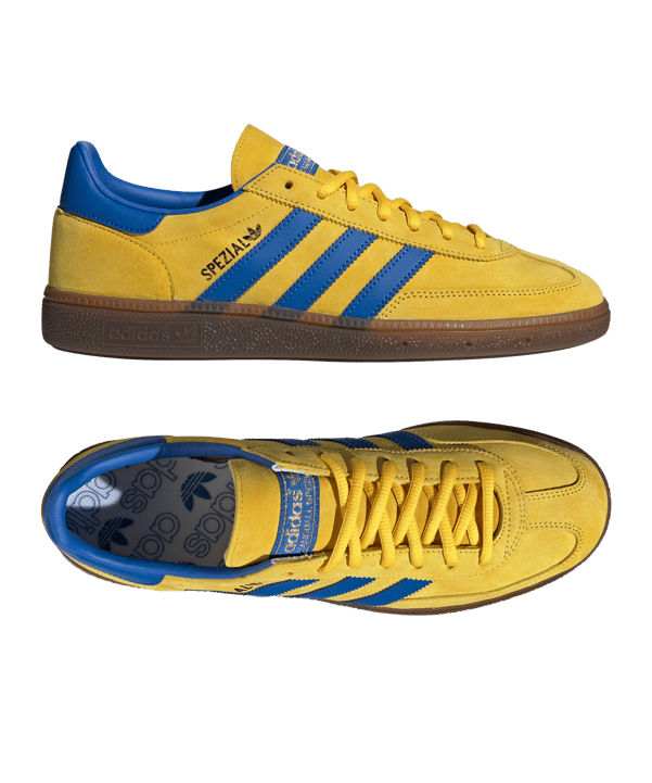 adidas Originals Handball Spezial Gelb Blau - gelb