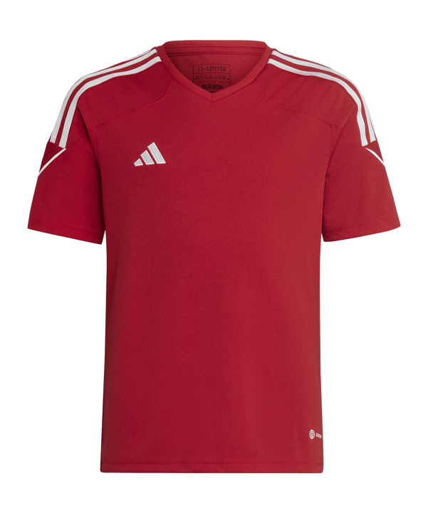adidas Tiro 23 Trikot Kids Rot Weiss - rot