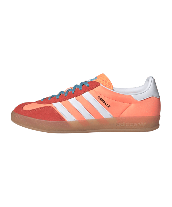 adidas Originals Gazelle Indoor Orange Weiss - orange