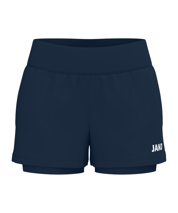 JAKO 2in1 One Short Damen Blau F900 - blau