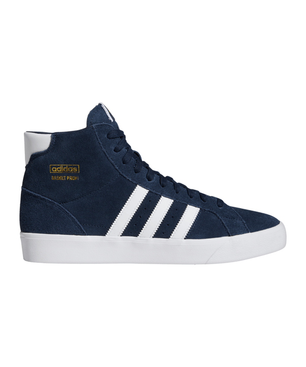 adidas Originals Basket Profi Blau Weiss - blau