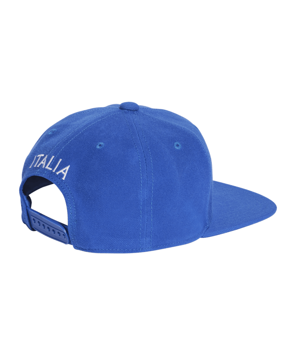 adidas Italien Snapback Cap Blau Weiss - blau