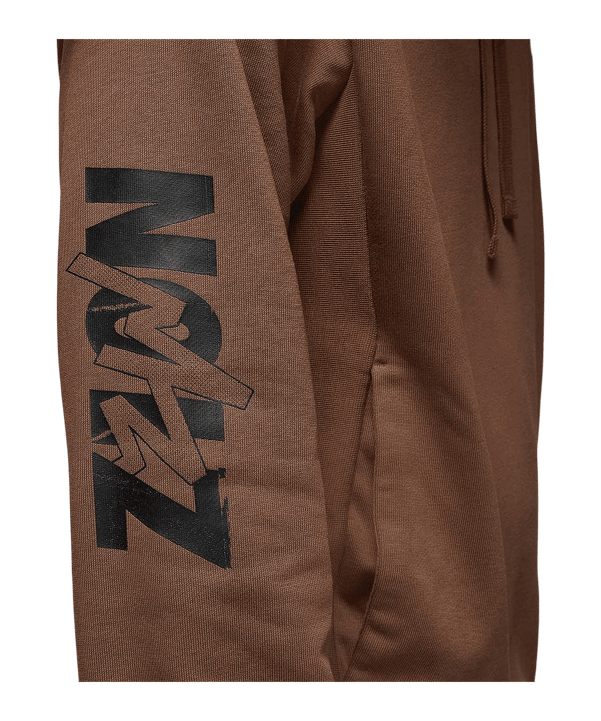 Jordan Zion Graphic Hoody Braun F244 - braun