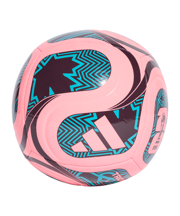 adidas World Cup 26 Trionda Club Ball Weiß - rosa