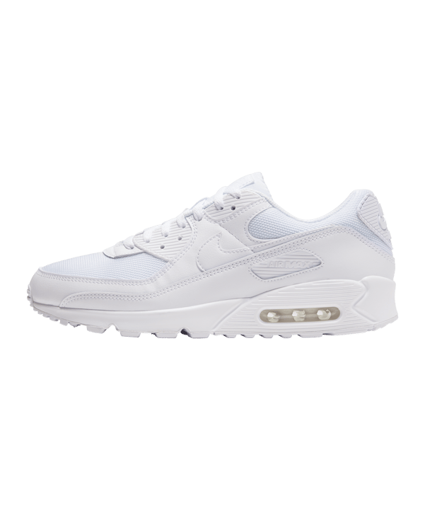 Nike Air Max 90 Weiss Grau F100 - weiss