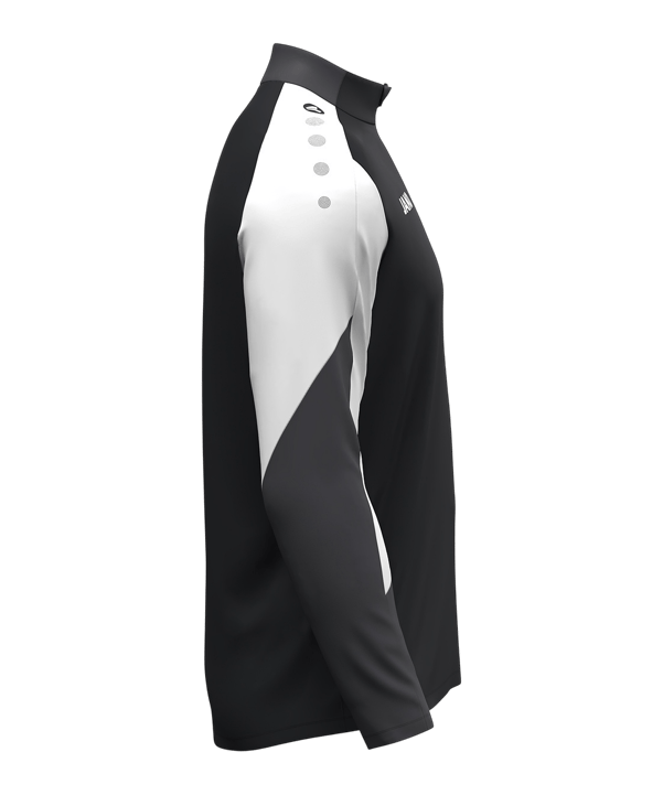 JAKO Dynamic Zip Top Sweatshirt Kids Schwarz F826 - schwarz