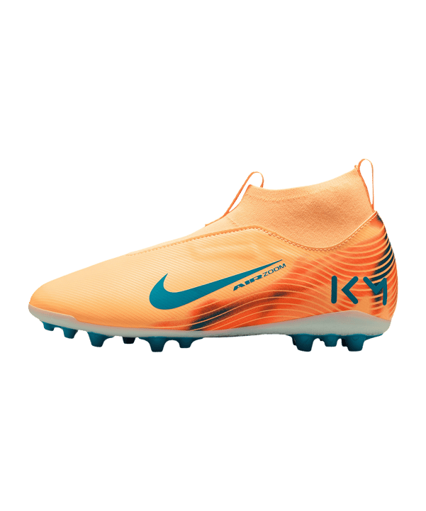 Nike Jr Air Zoom Mercurial Superfly X Academy AG Kylian Mbappe Signature Kids Orange F801 - orange