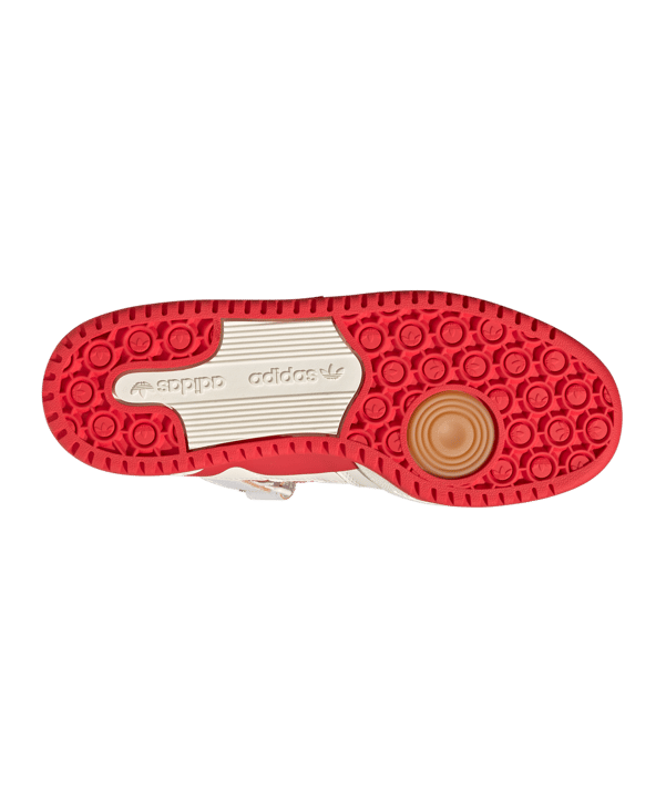 adidas Originals Forum 84 Low Damen Weiss Rot - weiss