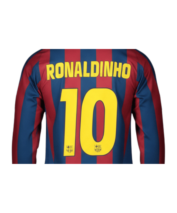 Nike FC Barcelona Reissure 2005 'Ronaldinho' Trikot langarm Blau F471 - blau