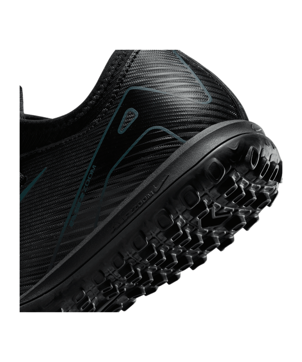 Nike Jr Air Zoom Mercurial Vapor XVI Academy IN Shadow Kids Schwarz F002 - schwarz