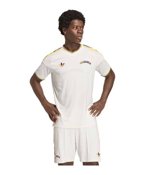 adidas Venezuela Authentic Maglietta Away 2026 Bianco - bianco