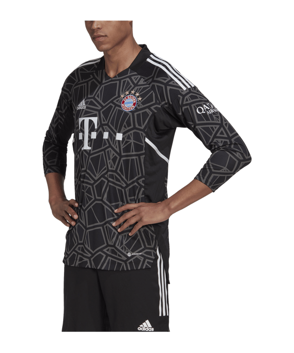 adidas FC Bayern München Torwarttrikot 2022/2023 Schwarz - schwarz