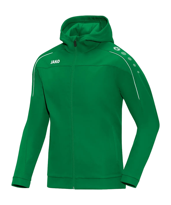 JAKO Classico Kapuzenjacke Damen Grün F06