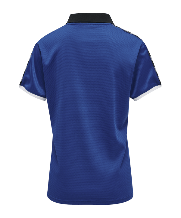 Hummel Authentic Functional Poloshirt Damen F7045 - blau
