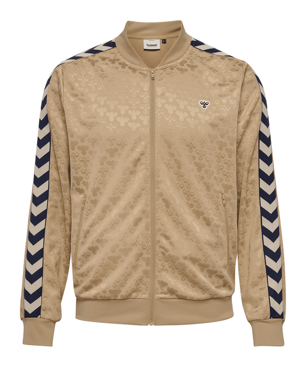 Hummel Archive Regular Poly Aop Jacke Braun F8173 - braun
