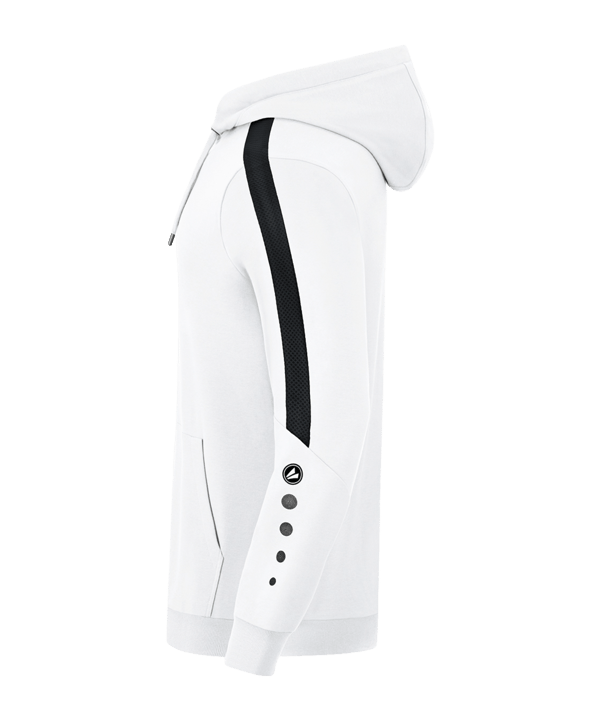 JAKO Power Hoody Kids Weiss Schwarz F000 - weiss