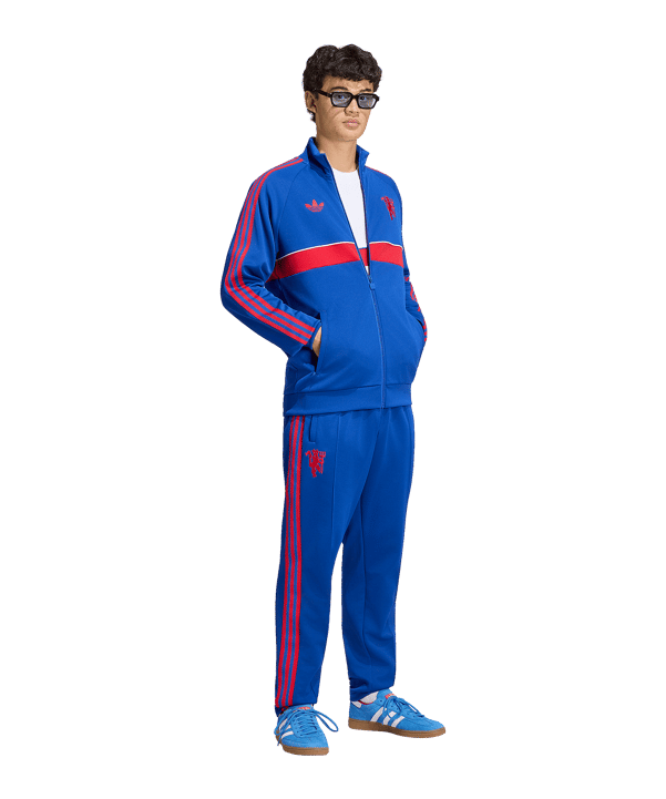 adidas Originals Manchester United Jas Blauw - blauw