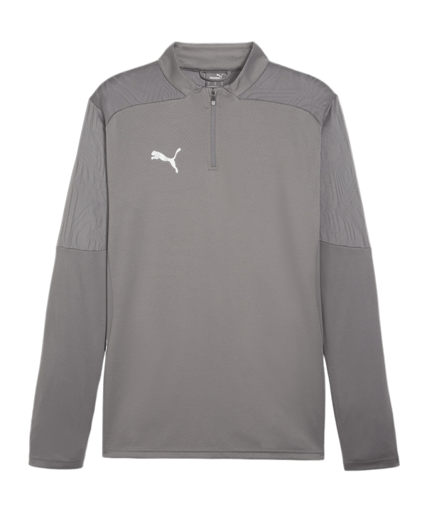 PUMA teamFINAL Training 1/4 Zip Sweatshirt F13 - grau