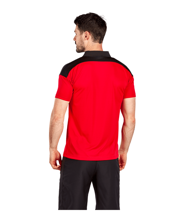 Erima Change by Poloshirt Rot Schwarz - rot