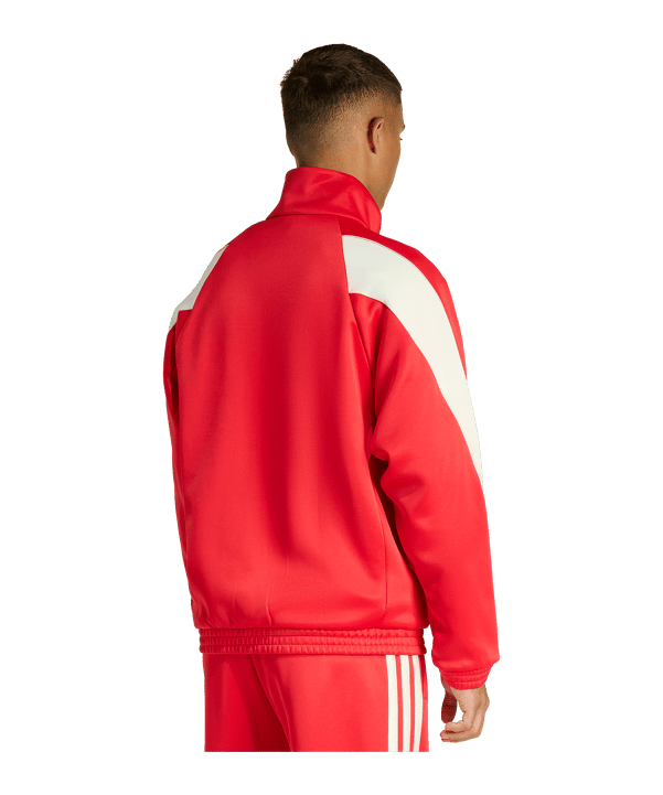 adidas Stadium Track Top Jacke Rot - rot