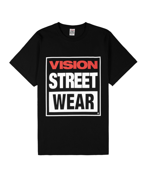 Vision Street Wear OG Box T-Shirt Schwarz - schwarz