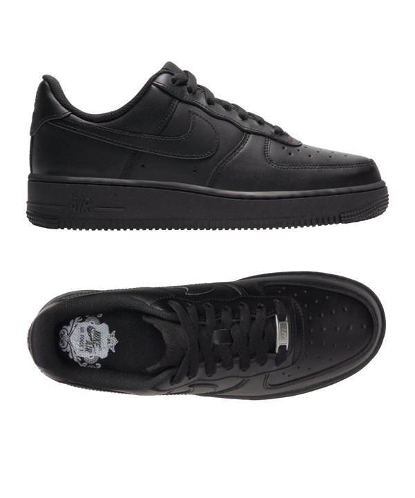 Nike Air Force 1 ´07 Damen Schwarz F001 - schwarz