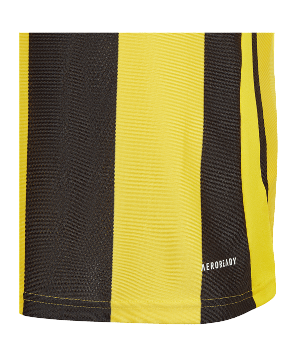 adidas Striped 24 Trikot Kids Gelb Schwarz - gelb