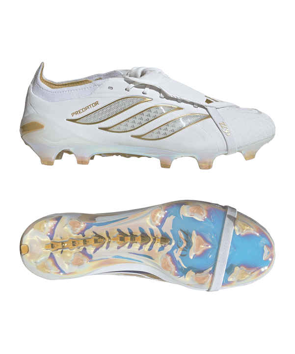 adidas Predator Elite FT FG Zinedine Zidane Blanc - blanc