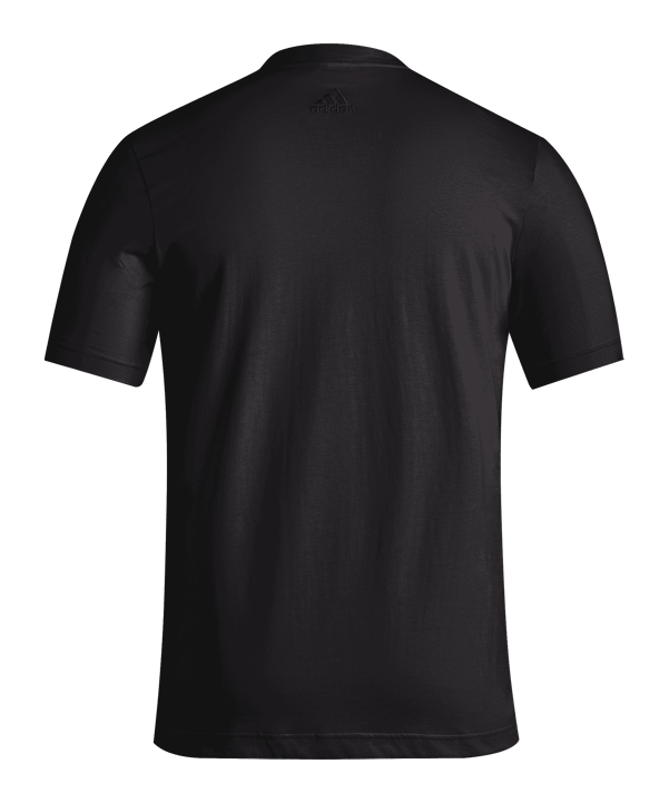 adidas Essentials Embroidered Logo T-Shirt Schwart - schwarz