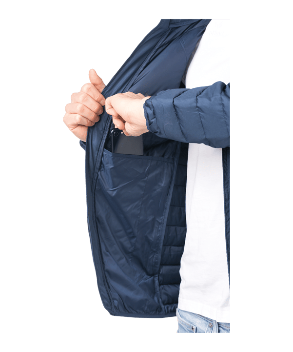 Erima CMPT Puffer Jacke Blau - blau