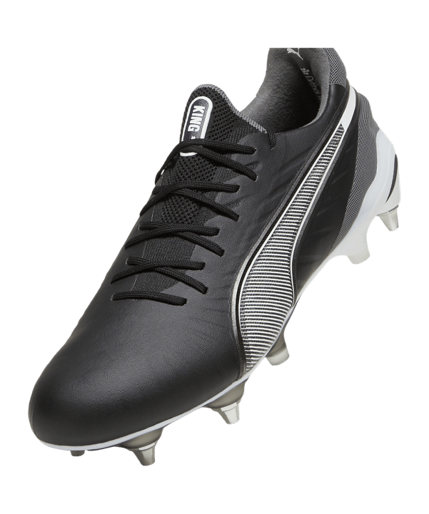 PUMA KING Ultimate MxSG Eclipse Schwarz Weiss F01 - schwarz