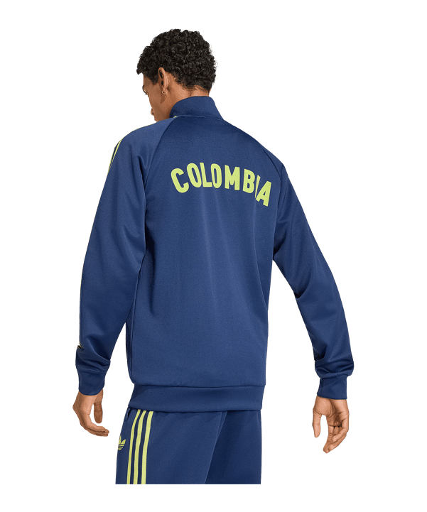 adidas FCF Kolumbien Originals Jacke Dunkelblau
